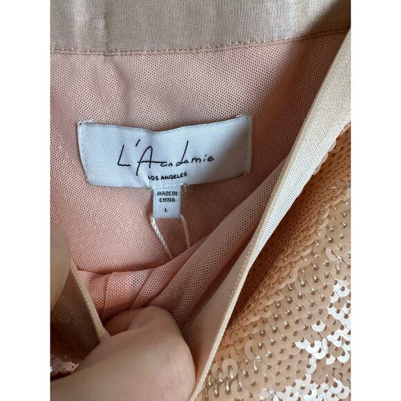 NEW Revolve L'Academie The Macie Short in Nude Women's Large - Picture 9 of 14